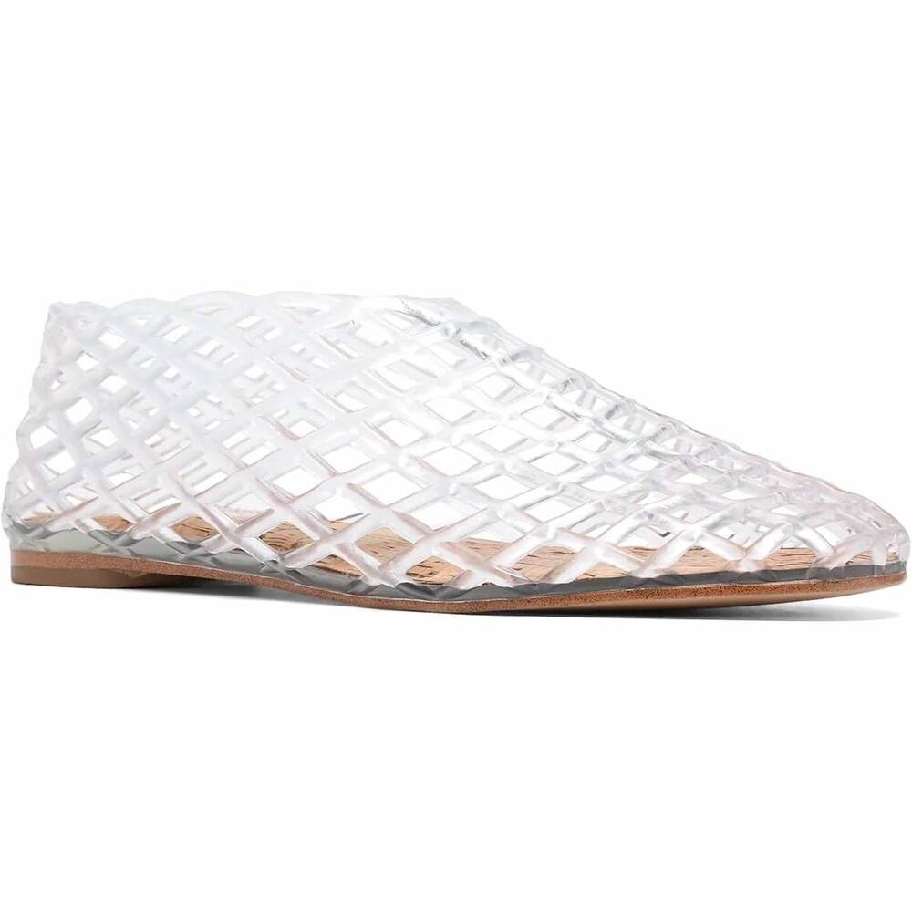NEW VORIS VINA women's jelly slide on low heel sandals mesh sandals shoes in cle